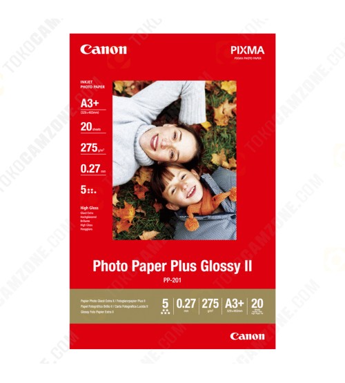 Canon Photo Paper Plus Glossy II PP-201/A3+ (20 Sheets)